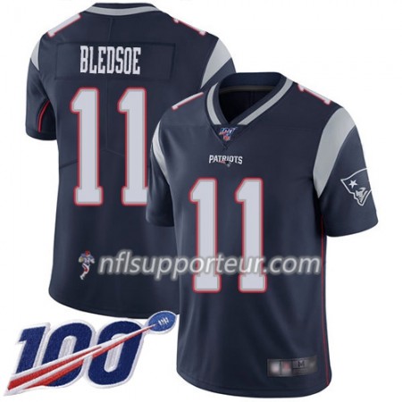 Maillot Homme New England Patriots Julian Edelman 11 Nike Navy 100th